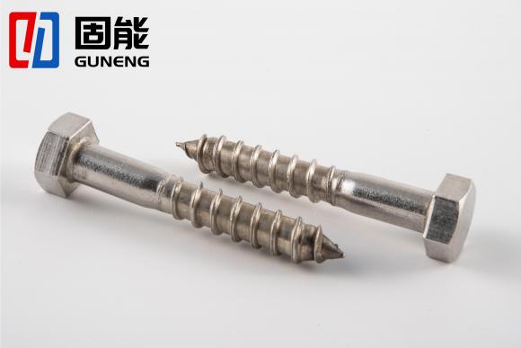 DIN571 Outer hexagonal wood screw